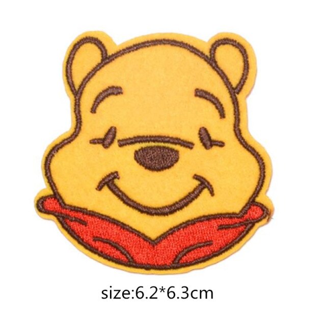 Disney Winnies Embroidery Patches For Clothing Cartoon Patch DIY Appli –  Walt's Attic